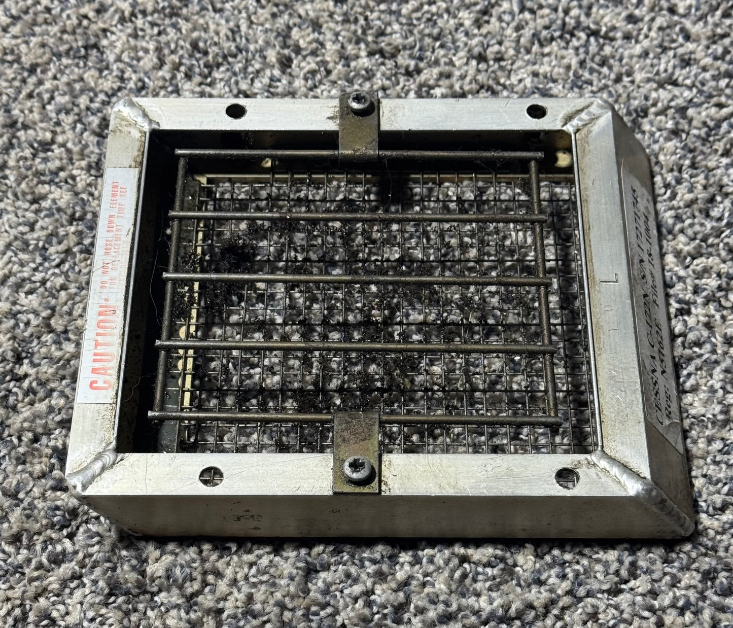 BA-5110A C-172 Brackett Air Filter Bracket Assy