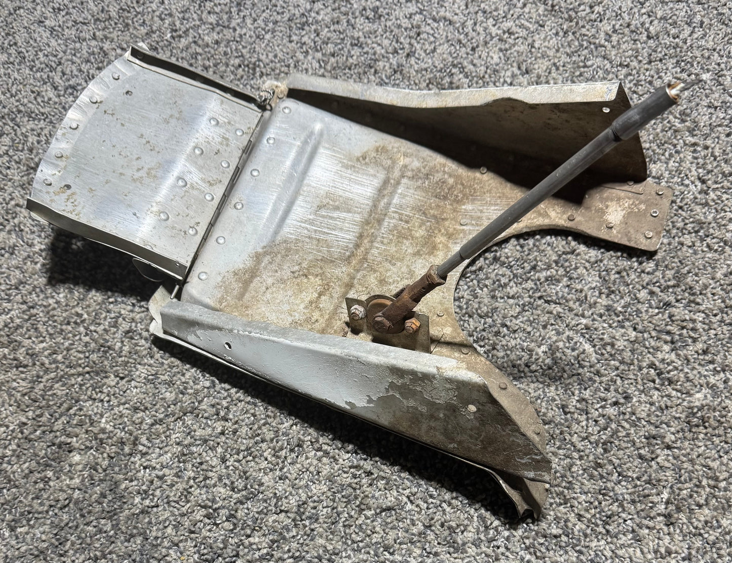 1213261-204 C-210 LH Cowl Flap Door Assy (Bent)