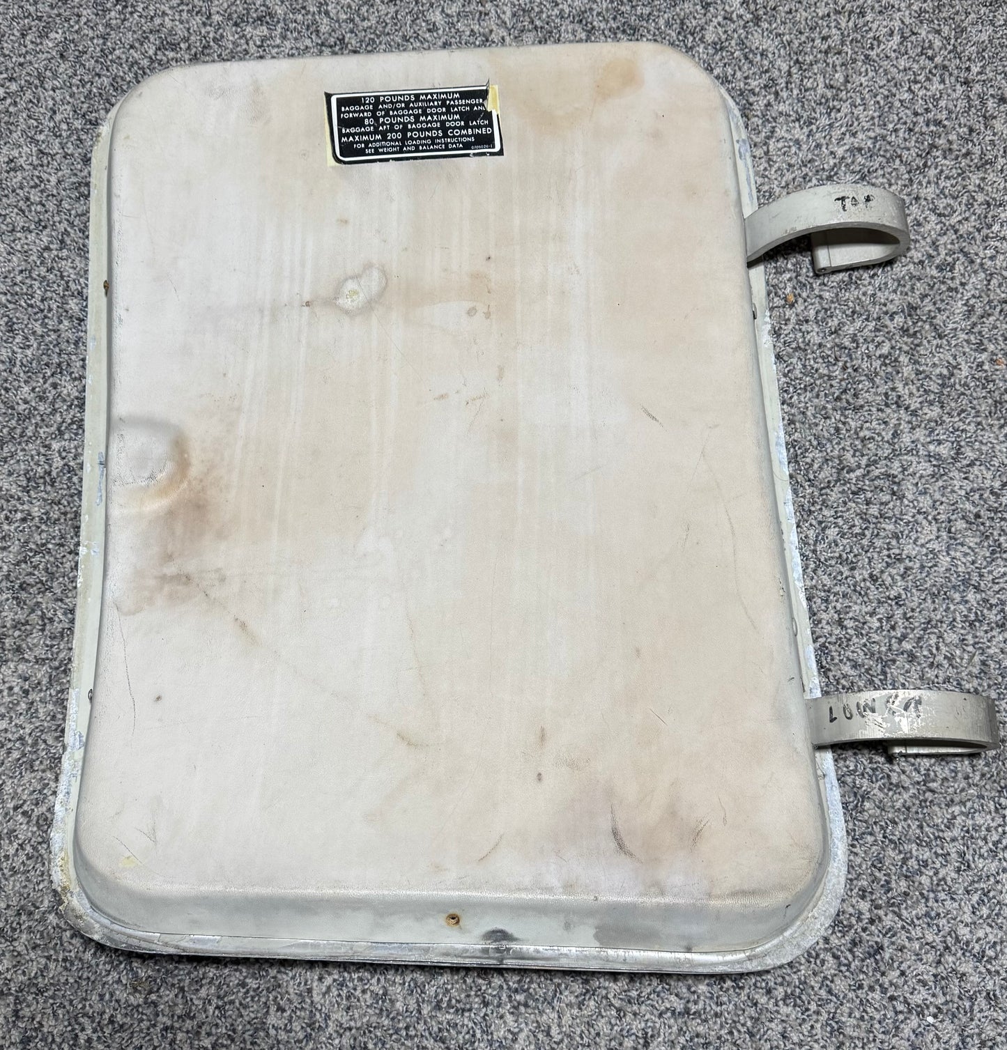 C-182R Baggage Door Assy W/ Latch and Hinges