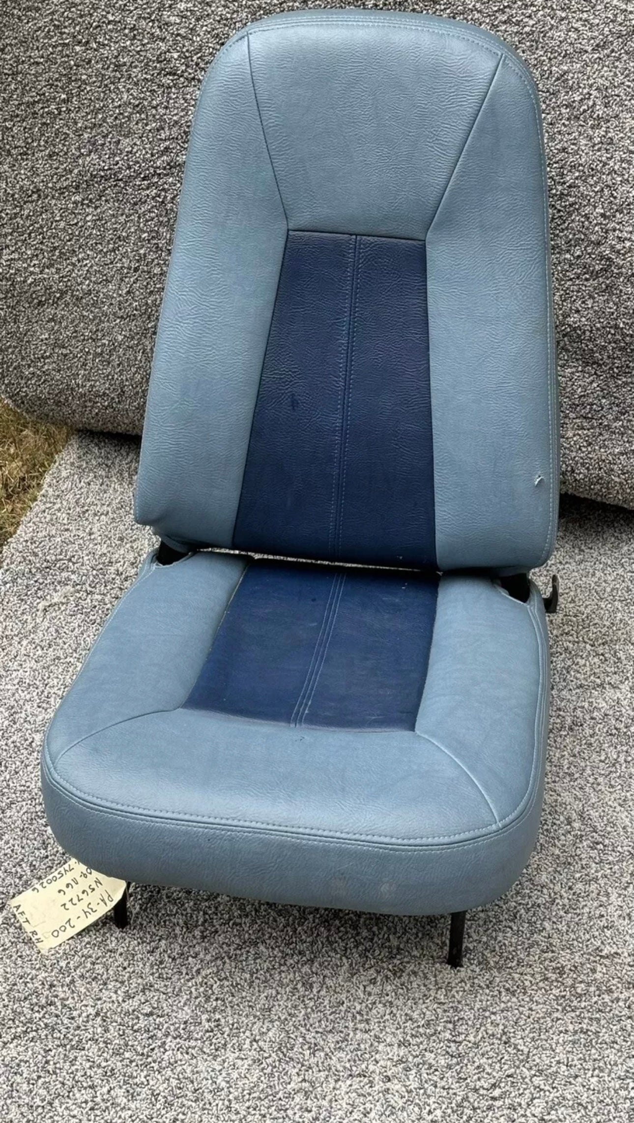 P/N 7450026 Piper PA-34-200 Seat AFT Facing RH