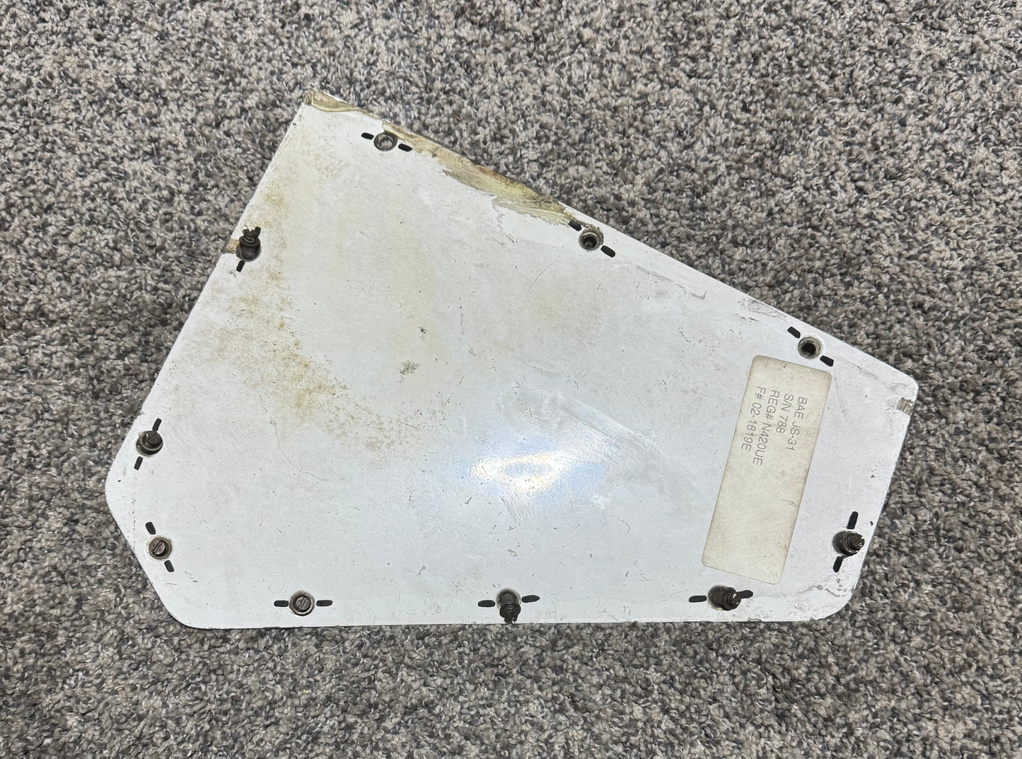 0379471C406 BAE JS-31 Wing Root Fairing Access Panel Inboard LH