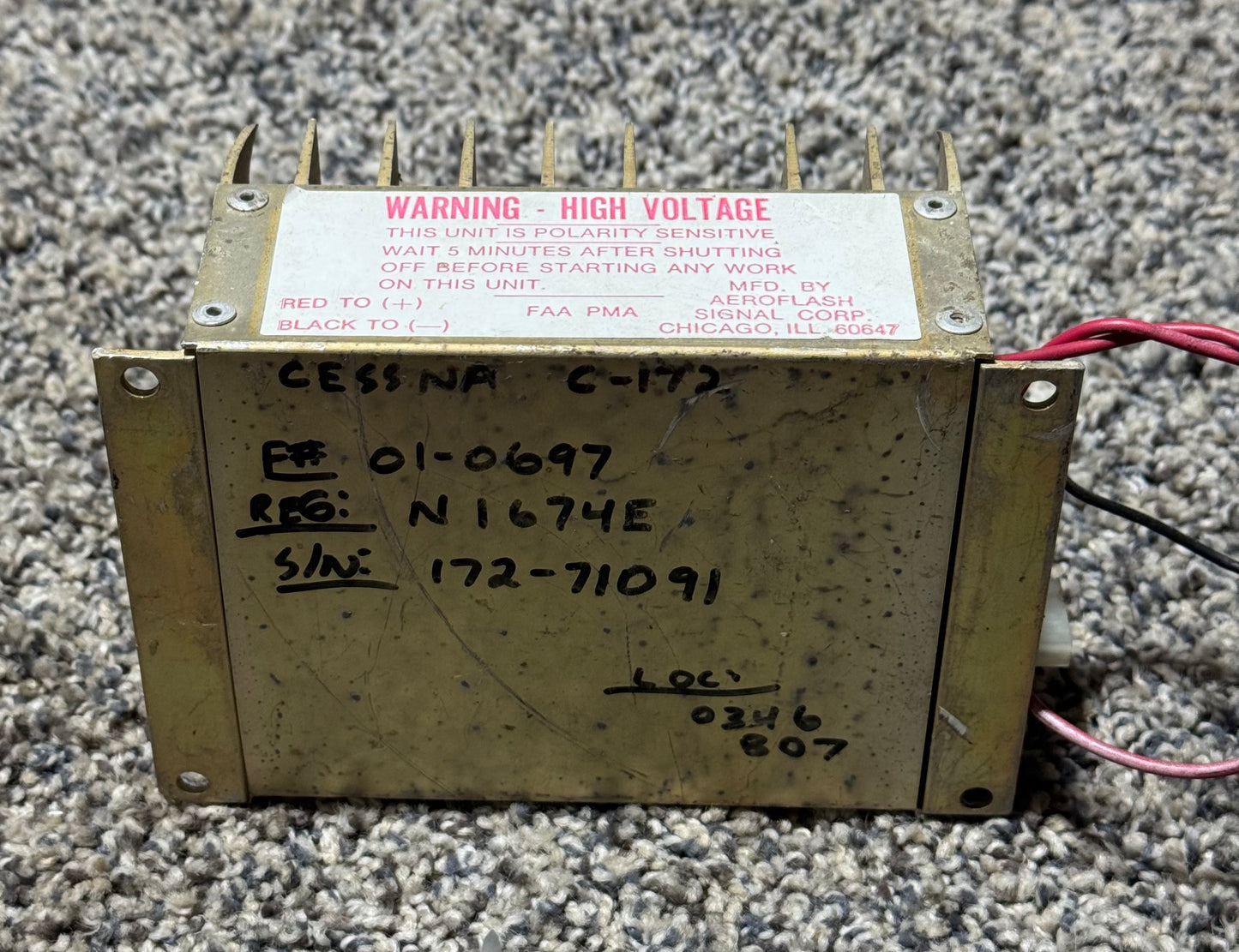 C622008-0102 Cessna Strobe Light Power Supply (CORE)