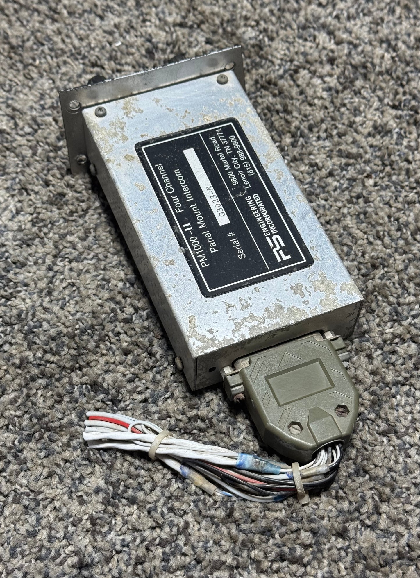 PM1000 Cessna T210N Panel Mount Intercom