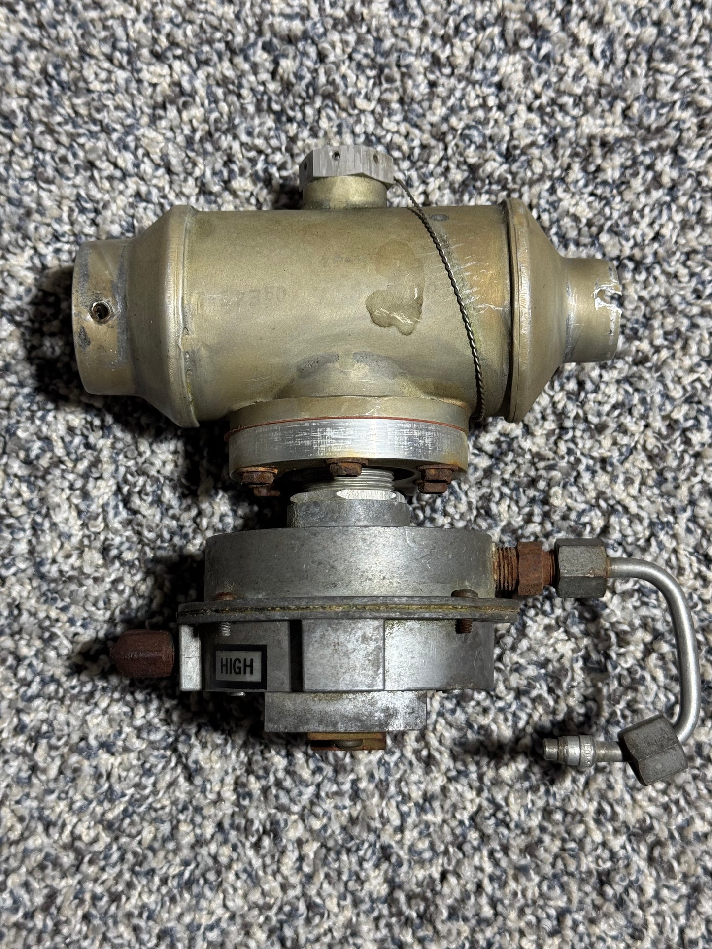 762-572 Piper PA-31 Heater Combustion Air Regulator