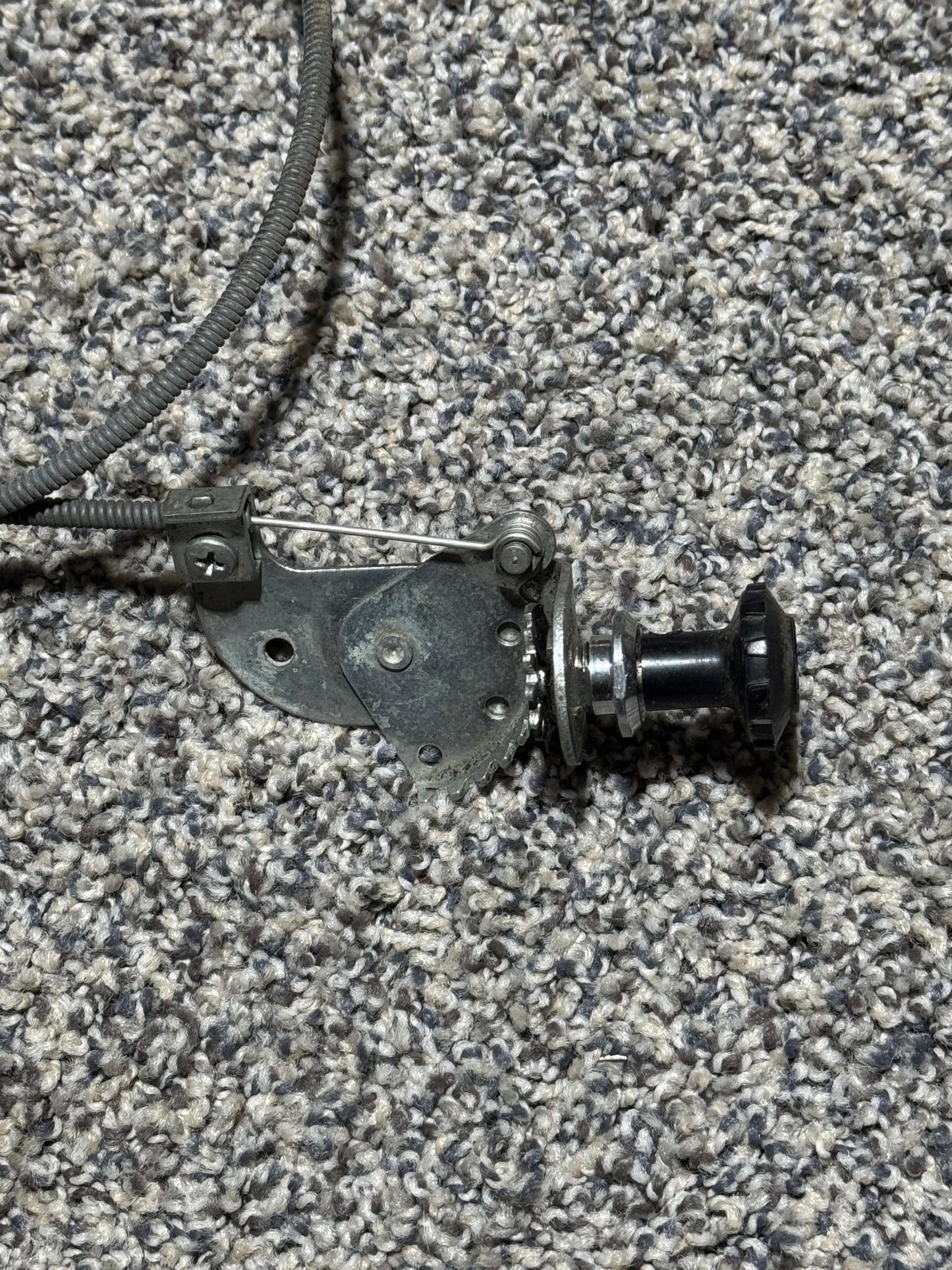 S1268-13 C-182R Defrost Control Cable Assy W/ Air Duct Nozzle