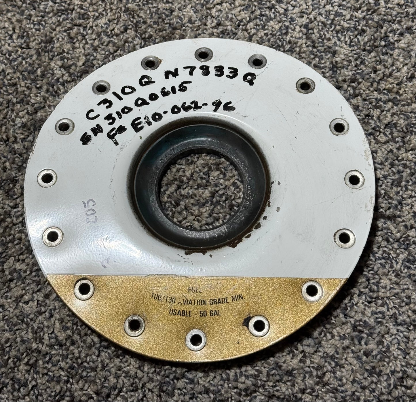0823410-3 C-310Q Fuel Tip Tank Weld Adapter
