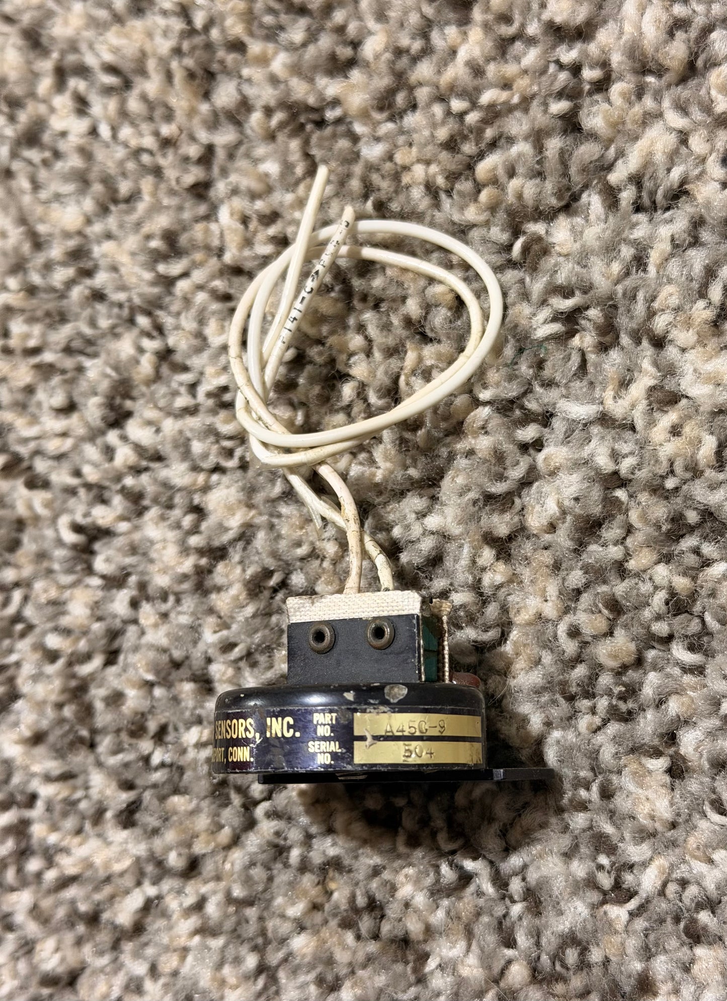 A45C-9 Preccision Sensor Barometric Pressure Switch