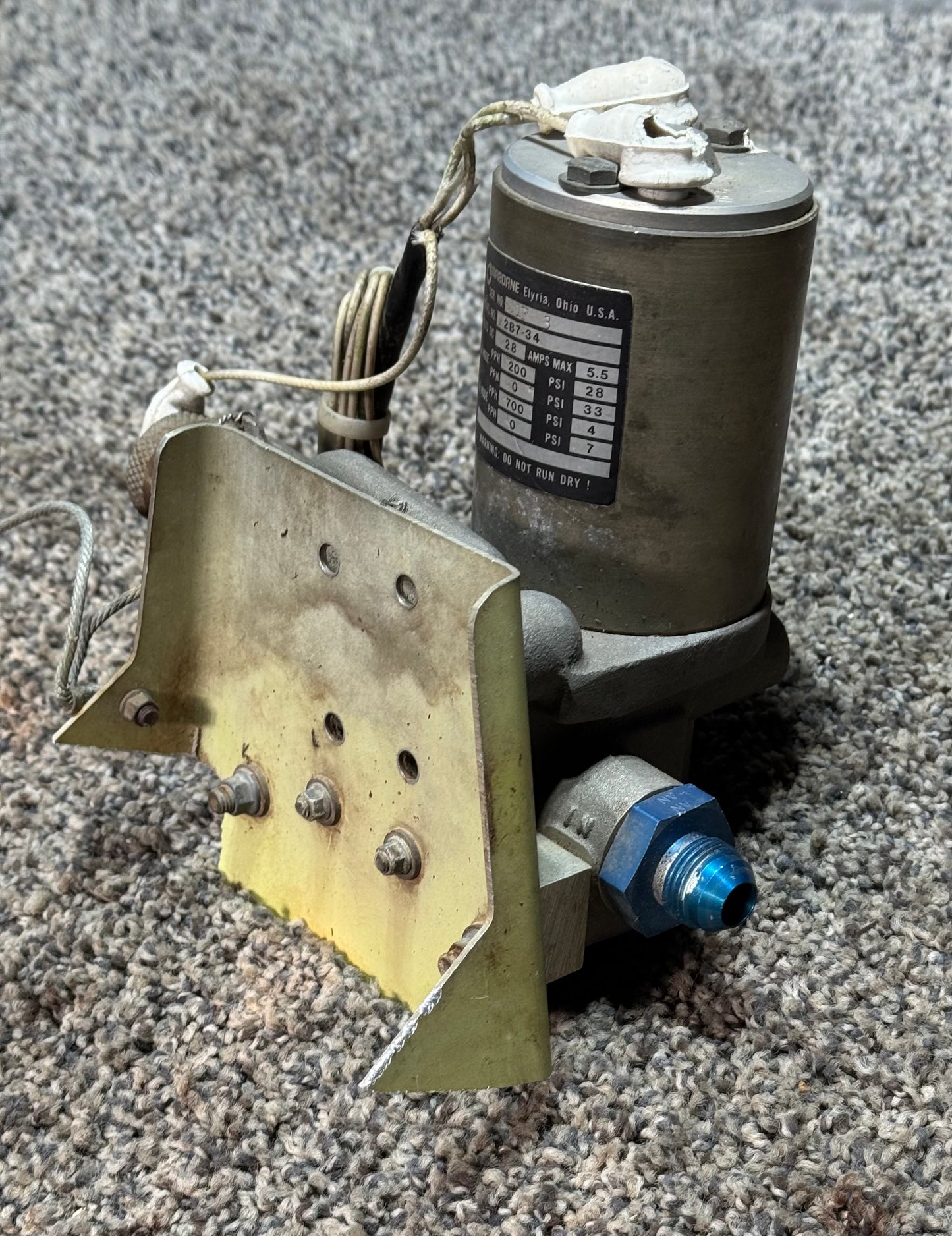 2B7-34 Airborne Fuel Pump Assy