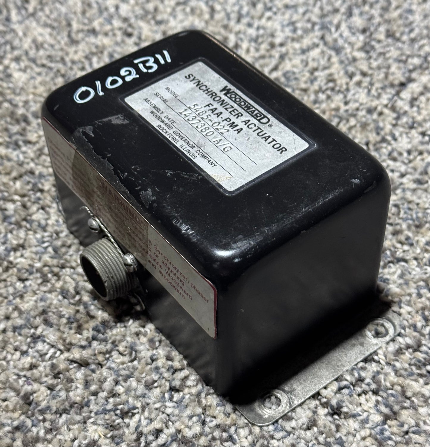 5485-022 Woodward Synchronizer Actuator
