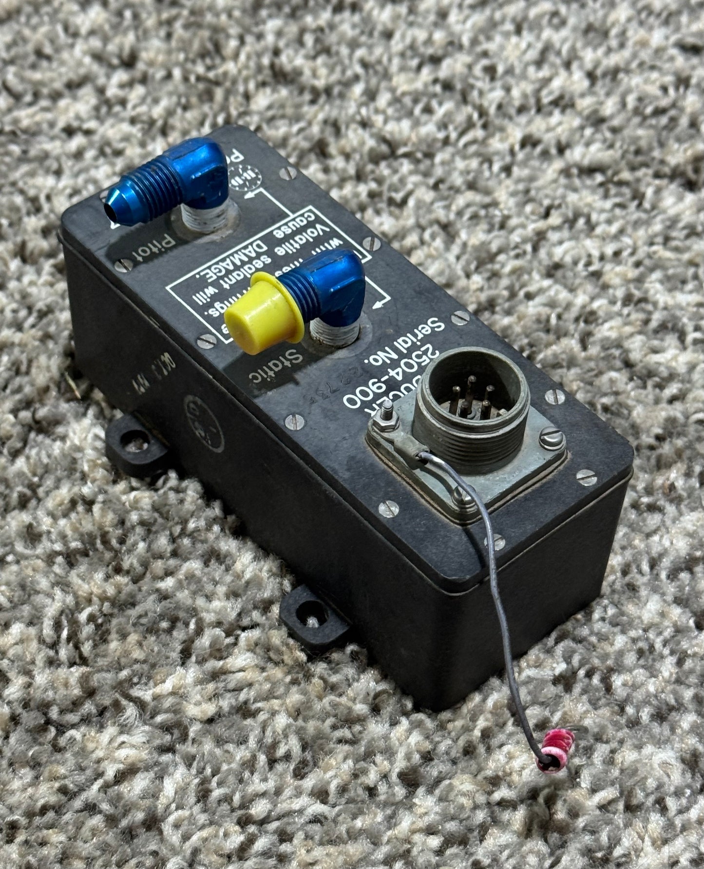 2504-900 B&D Static Pilot Transducer Assembly