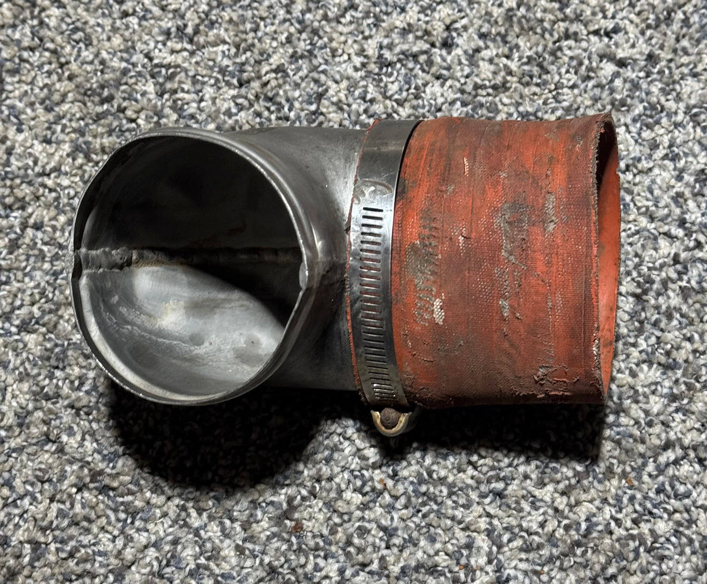 51126-000 PA-31T Starter Generator Cooling Elbow Assy (Small Dent)