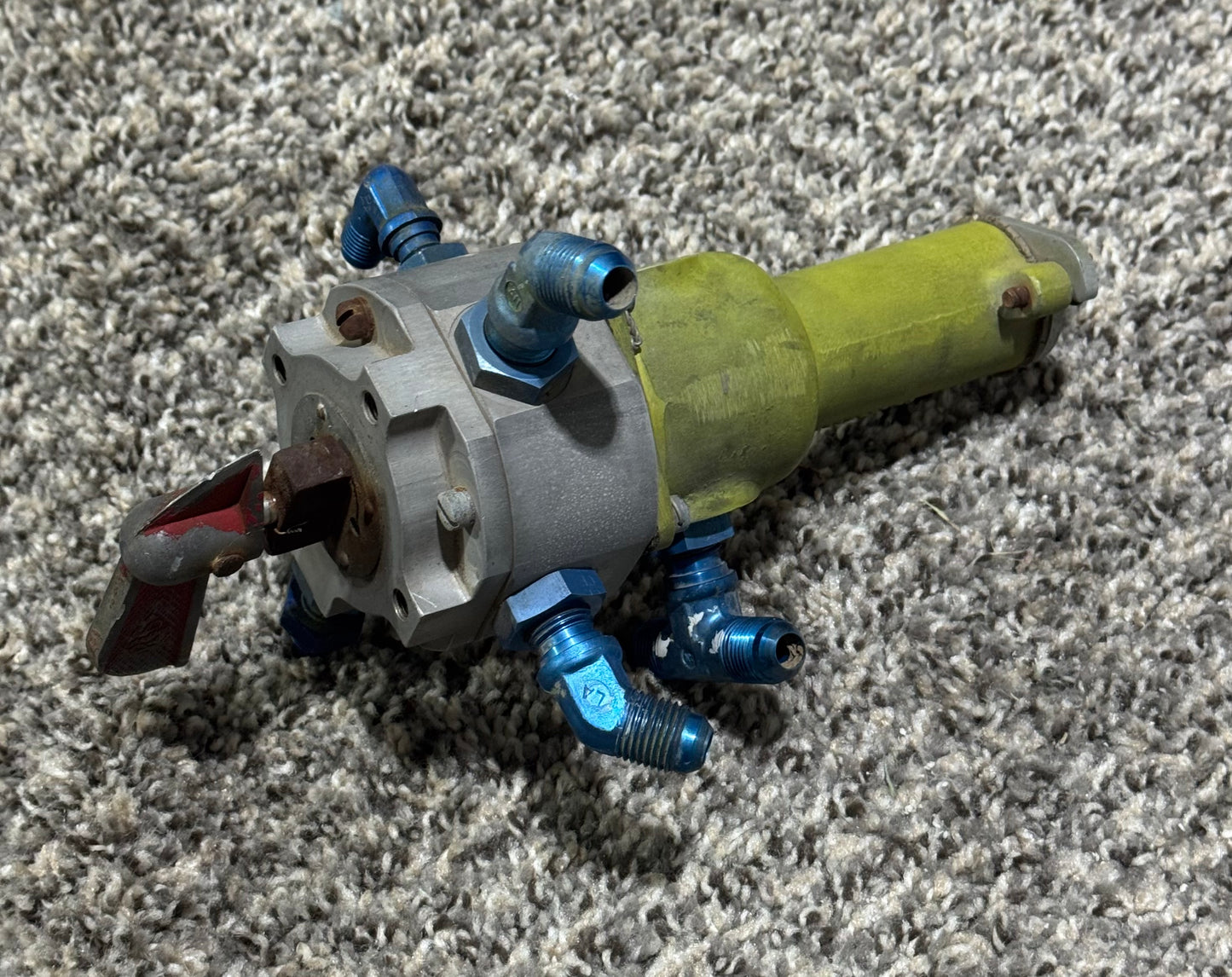 HE733 Beechcraft-N35 H And E Fuel Selector Valve Assembly