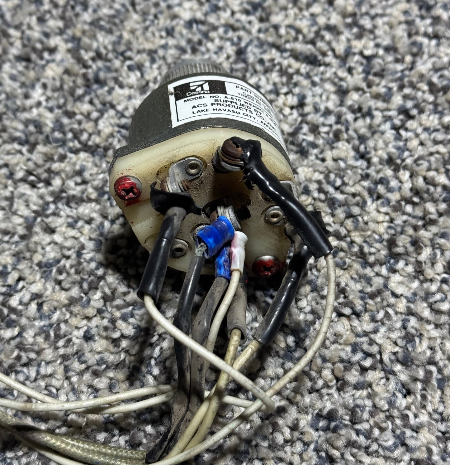 C292501-0105 Ignition Switch (No Key)