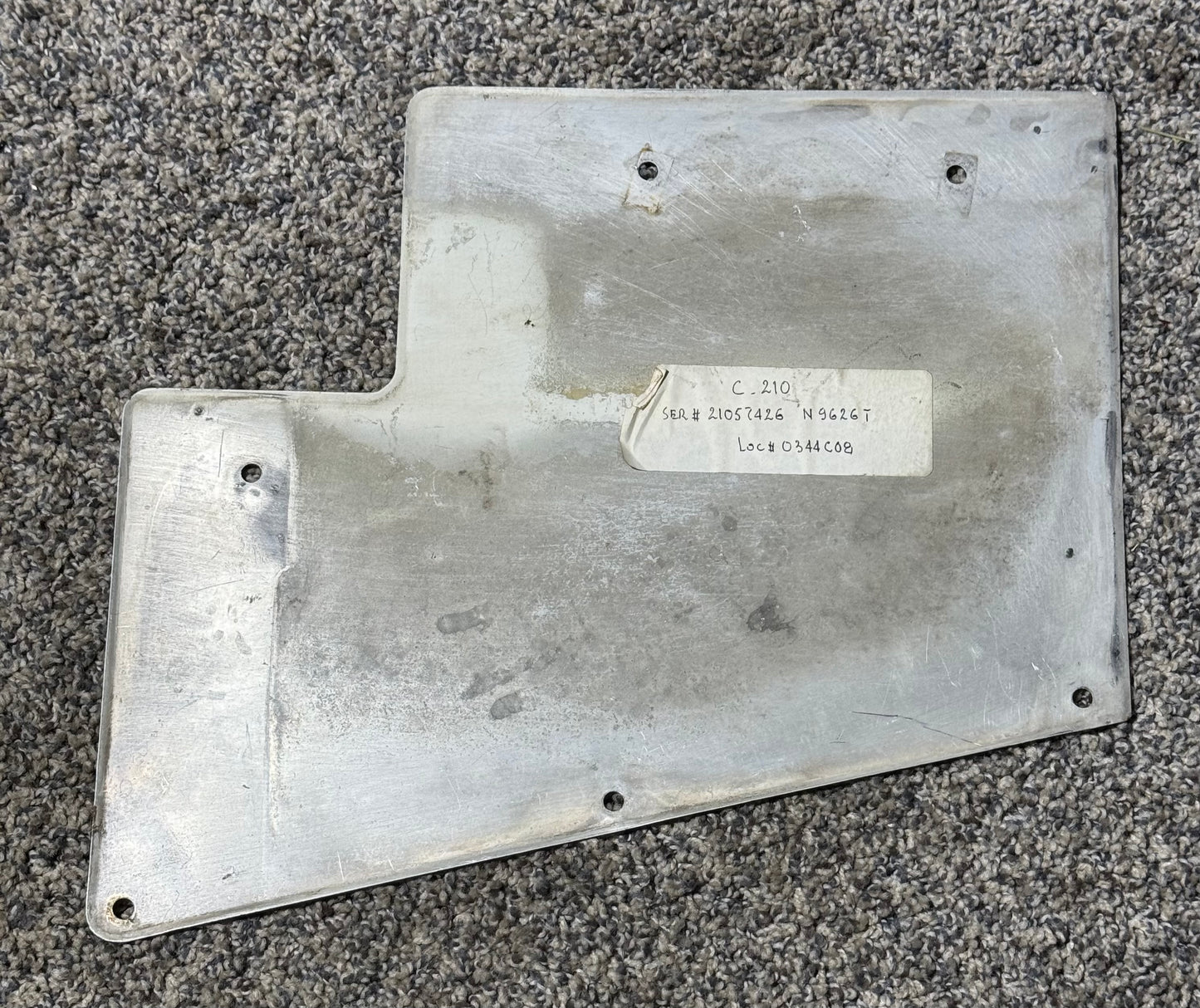 Cessna 210 LH AFT Wing Fairing Panel