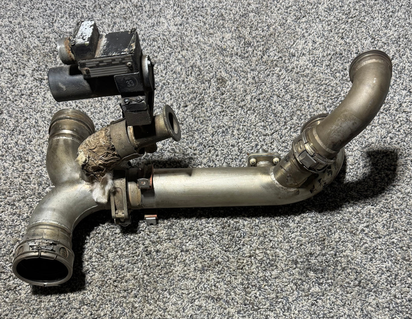 RY1B50824 Barber-Coleman Driven Actuator Valve Assembly W/ Tee Attachment