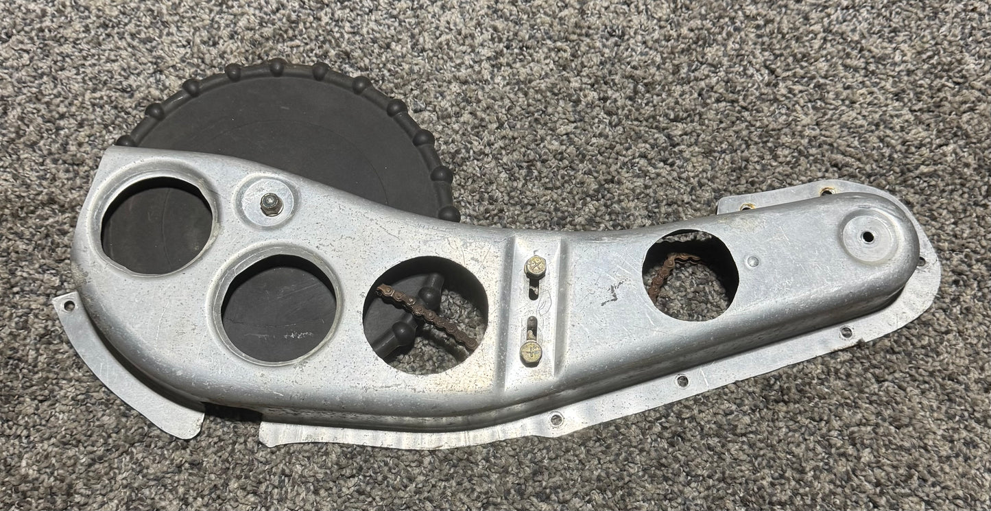 1261633-4 C-T210L Pedestal Elevator Trim Chain Guard W/ Elevator Trim Wheel