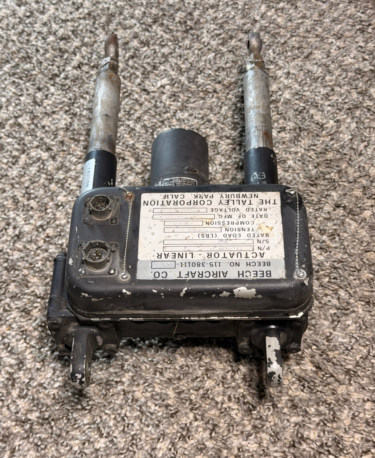 1136T100-19 King Air A100 Linear Trim Actuator Assembly