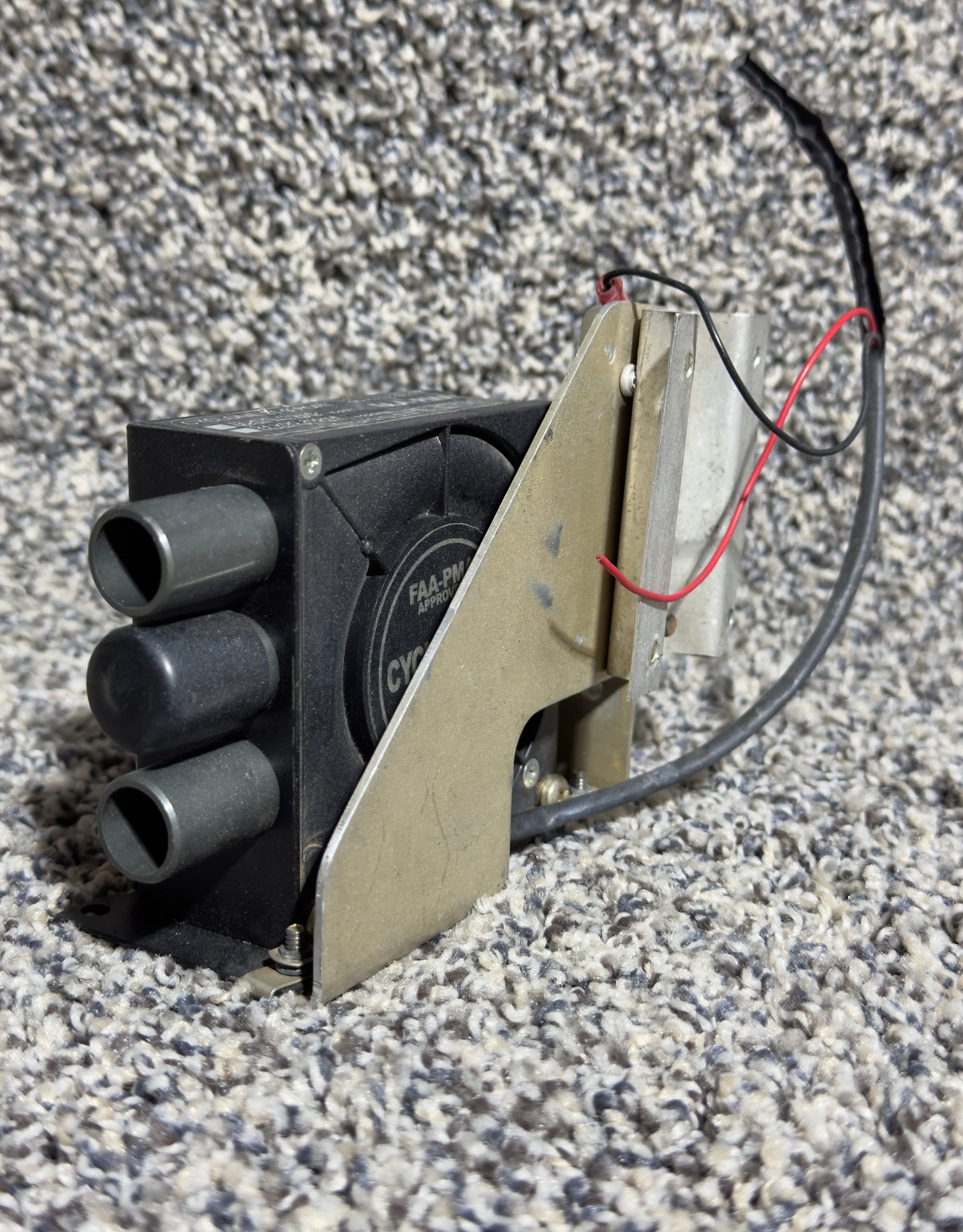 CRB-122253 Avionics Cyclone Cooling Fan 21-3 Port