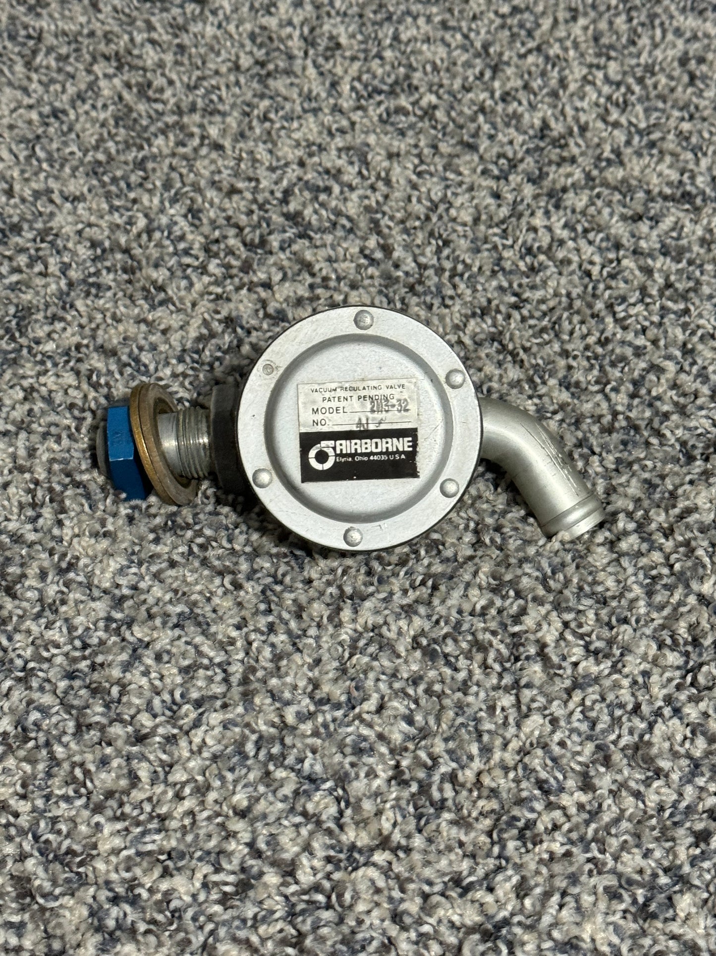 C482001-0602 Airborne Vacuum Valve
