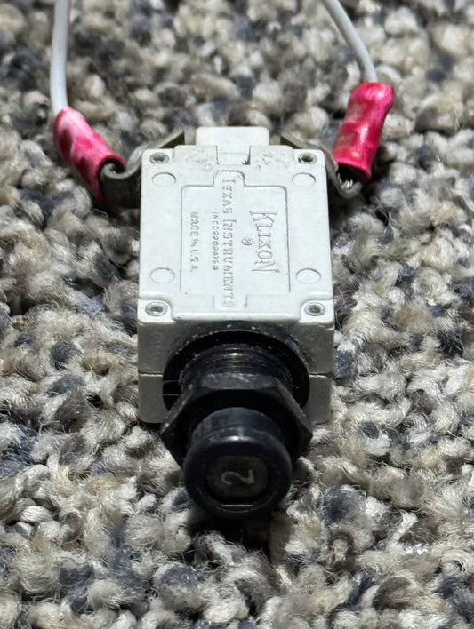 7277-2-2 Klixon 2A Circuit Breaker