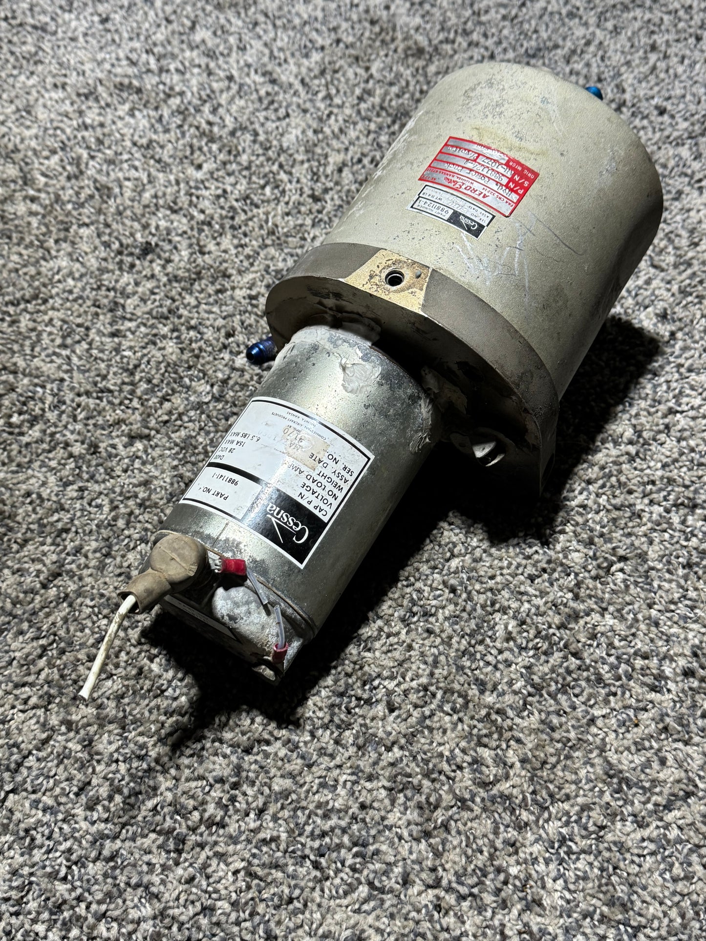 C9881124-1 Cessna T210N Hydraulic Power Pack w/ Motor