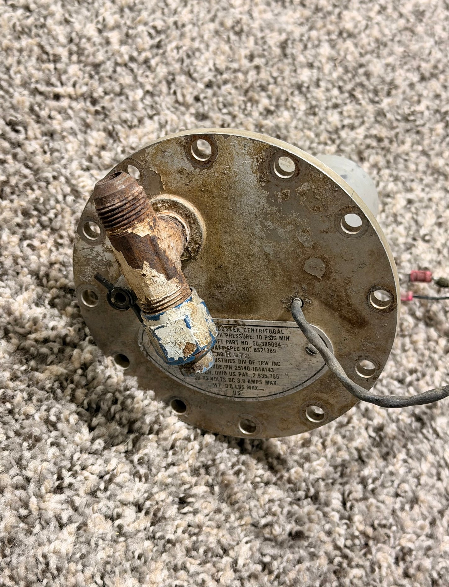 25140-164A143 Globe Motors Fuel Boost Pump