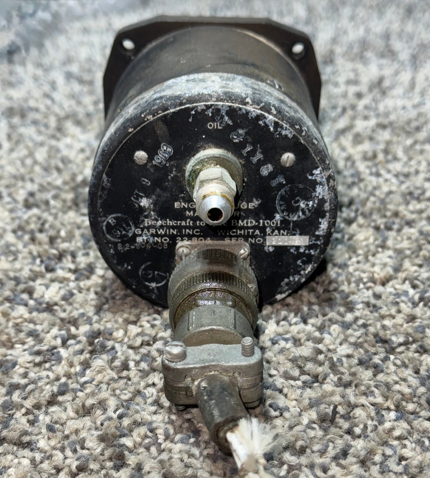 22-804-020-2 Edo-Aire Tri-Engine Gauge Indicator