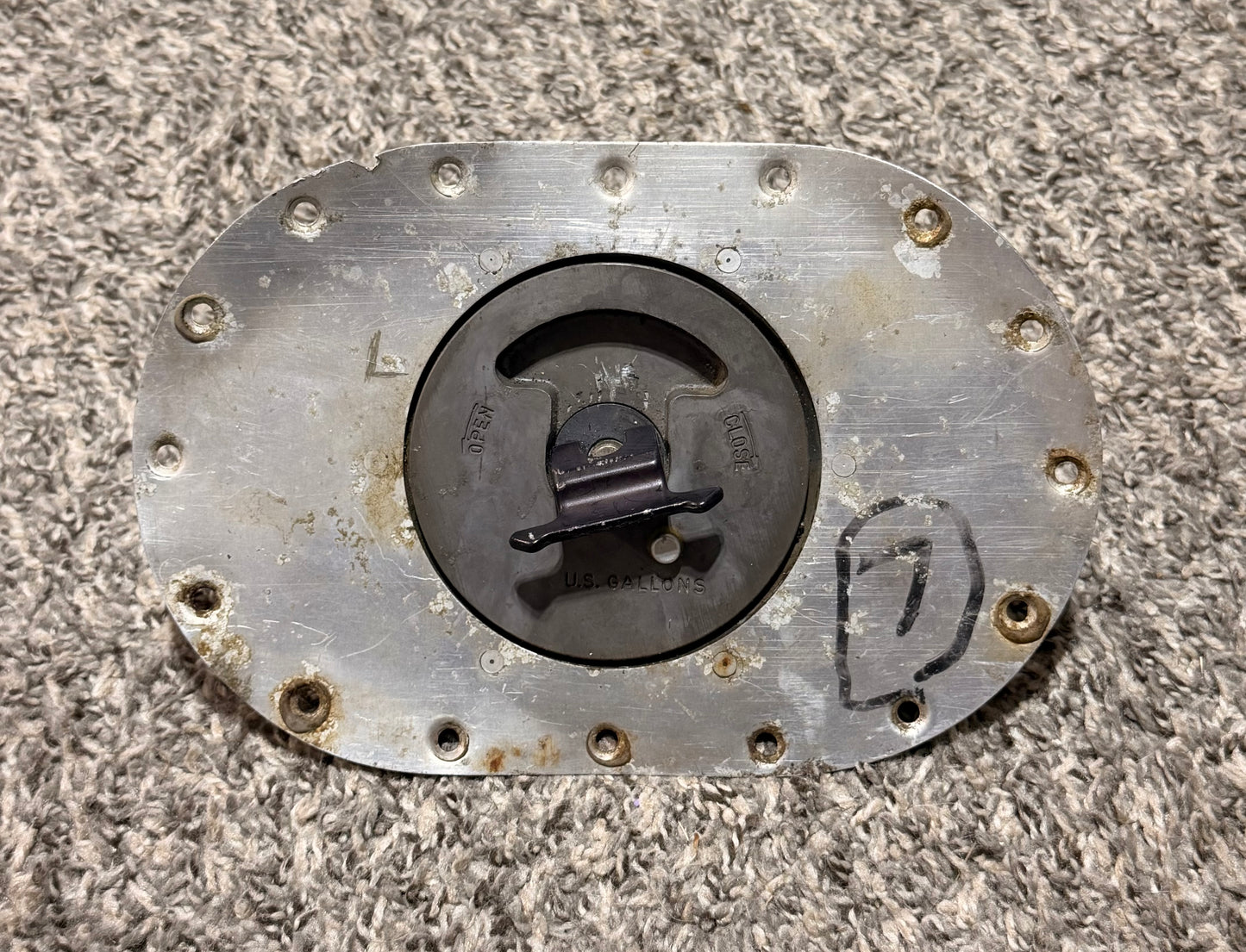 531-010 Shaw Aero Fuel Cap Assembly