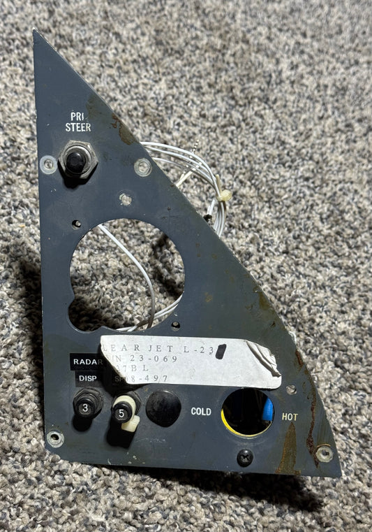 2414135-506 Learjet L-23 Cabin Climate Control Panel Assembly