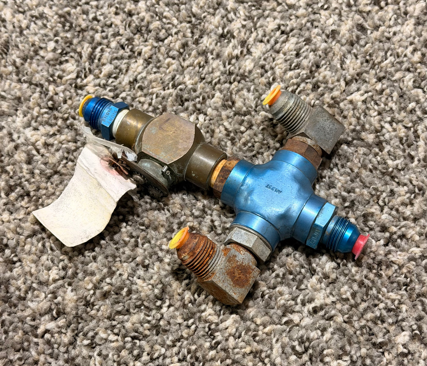 756-591 Piper PA-31T Circle Seal Fuel Shut-Off Valve Assembly