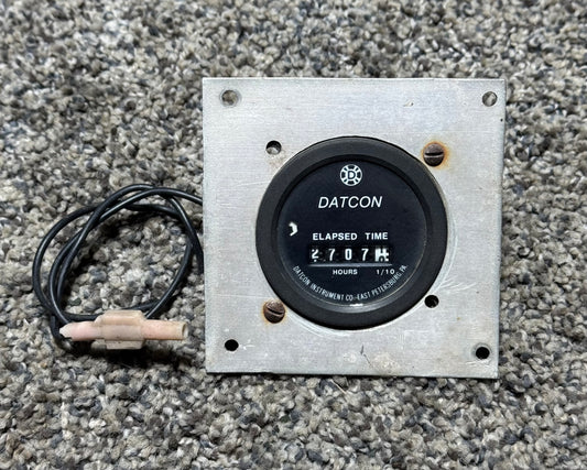 773 Datcon Hour Meter Indicator (2707.1 Hours)
