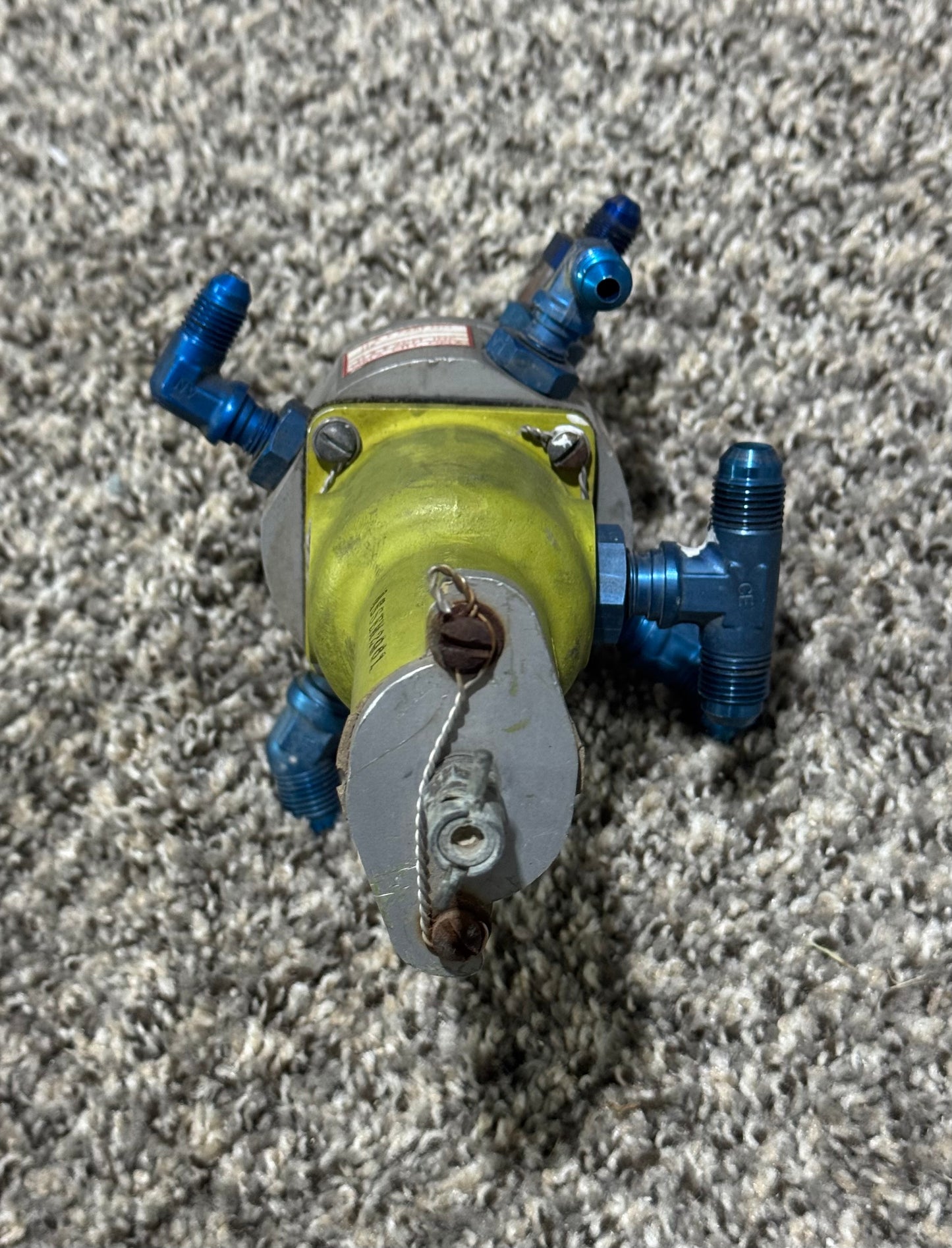 HE733 Beechcraft-N35 H And E Fuel Selector Valve Assembly