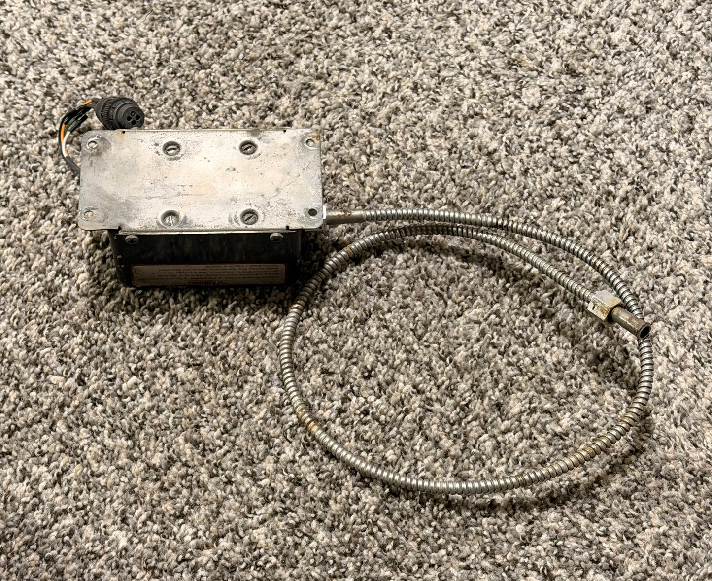 5485-016-W Woodward Synchronizer Actuator W/ Mount