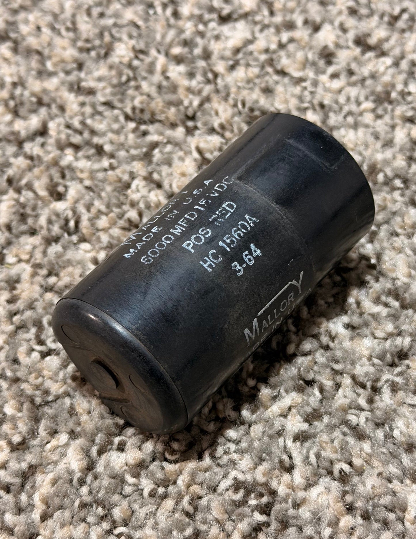 HC 1560A Mallory Capacitor Assy