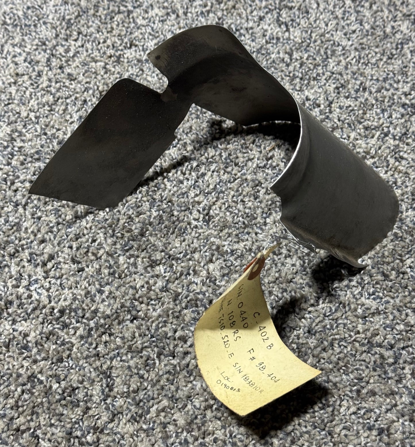 0850715-1 Cessna 402B Manifold LH Shield