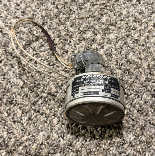 M4151B-7A-29 Meletron Pressure Actuated Switch