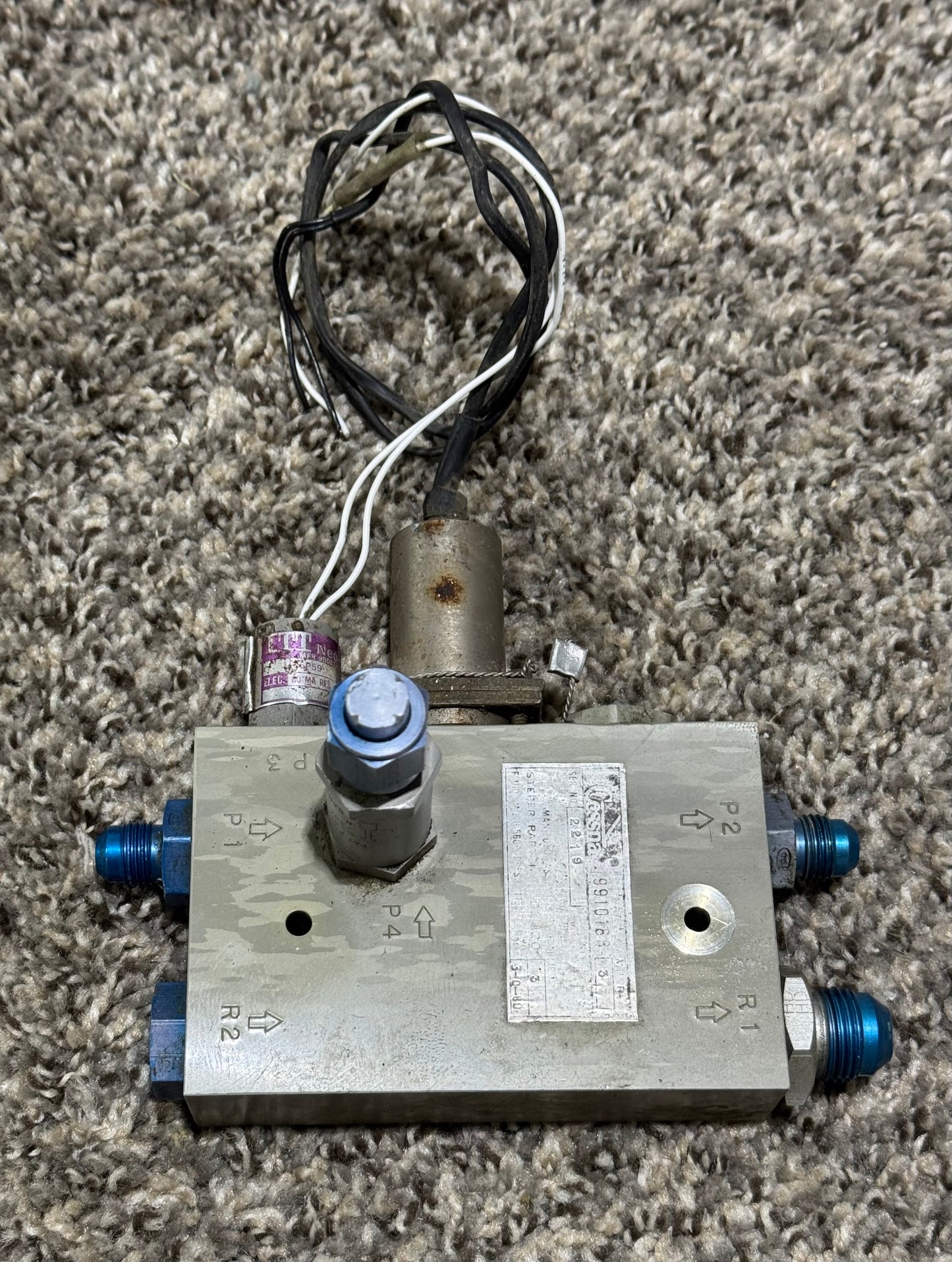 9910188-3 Sterer Hydraulic Manifold Assy