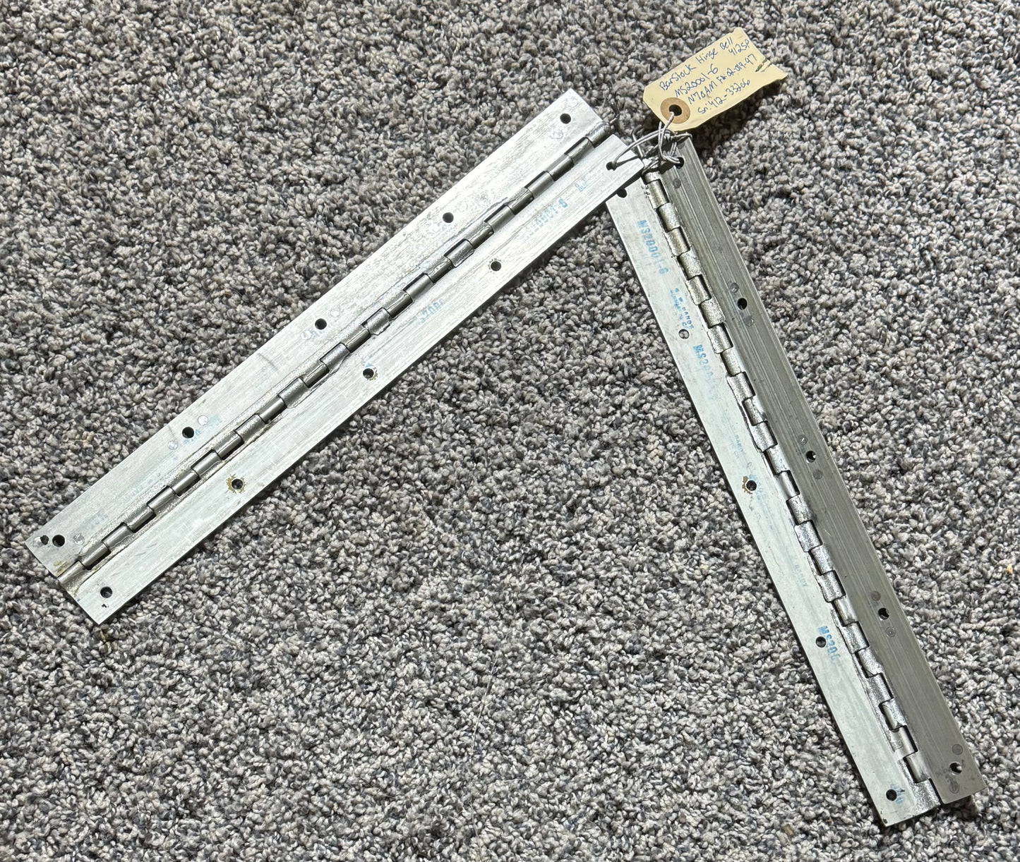 MS20001-6 Barstock Hinge Bell