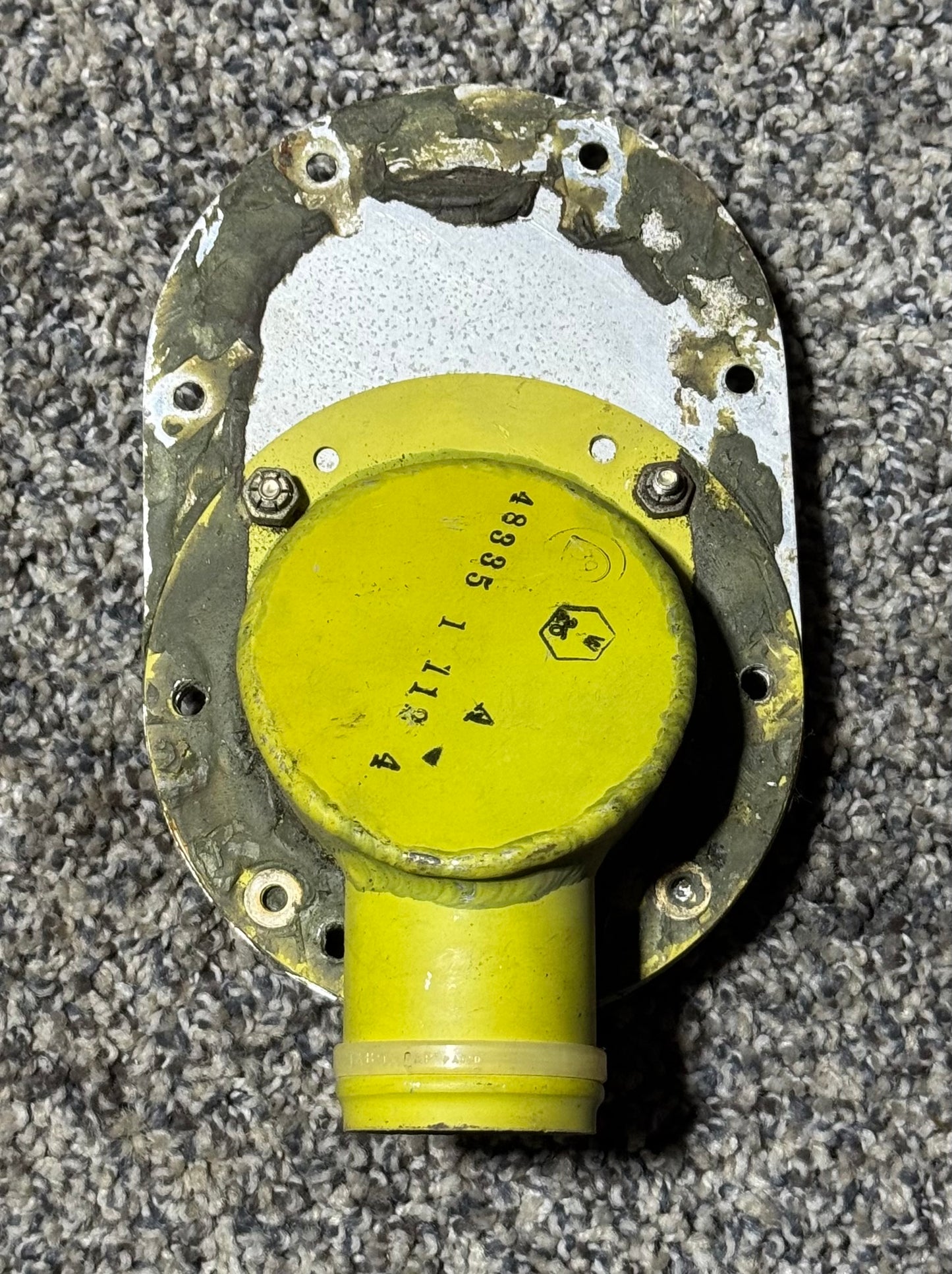 48335-1 Rockwell 112A AFT Air Valve Cover W/ Transition Duct