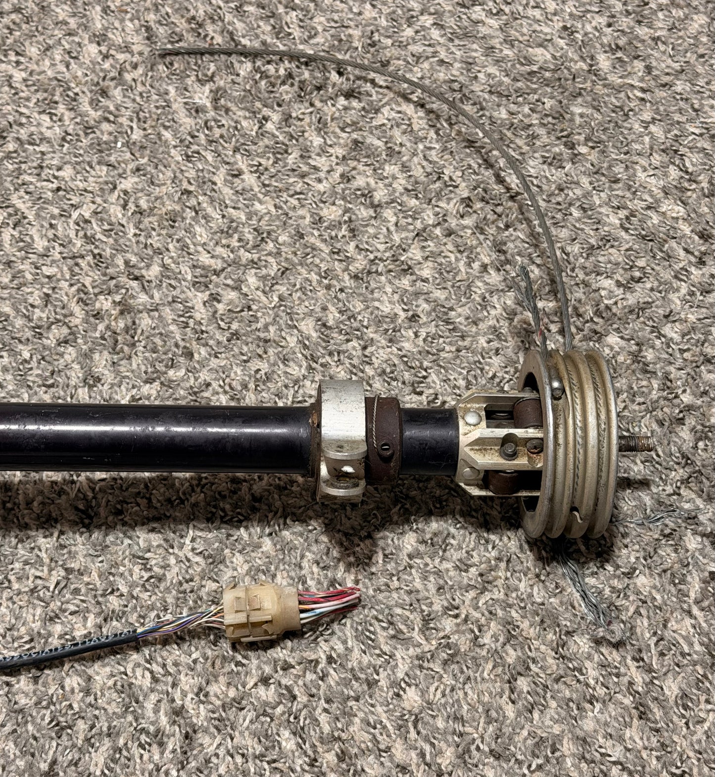 1260243-2 Cessna P210N Control Wheel Assembly W/ Mic Switch