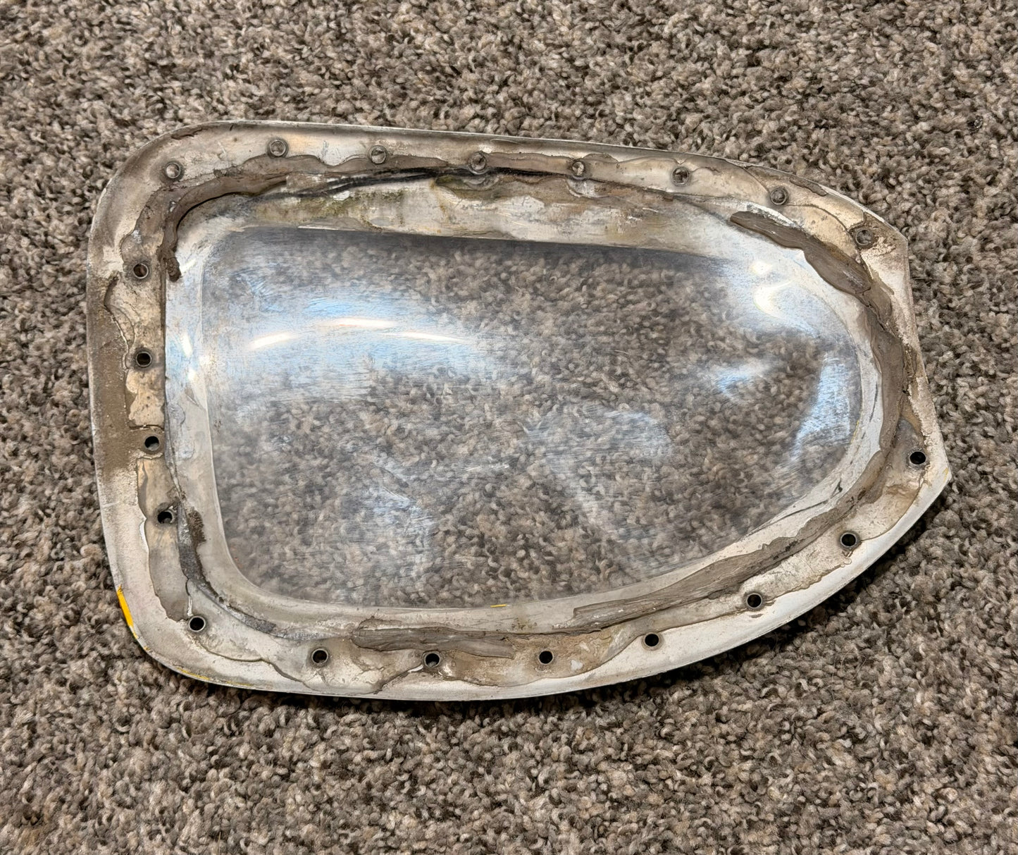 5800005-8 Aero Commander 500B Landing Light Doubler W/ Glass RH Assembly
