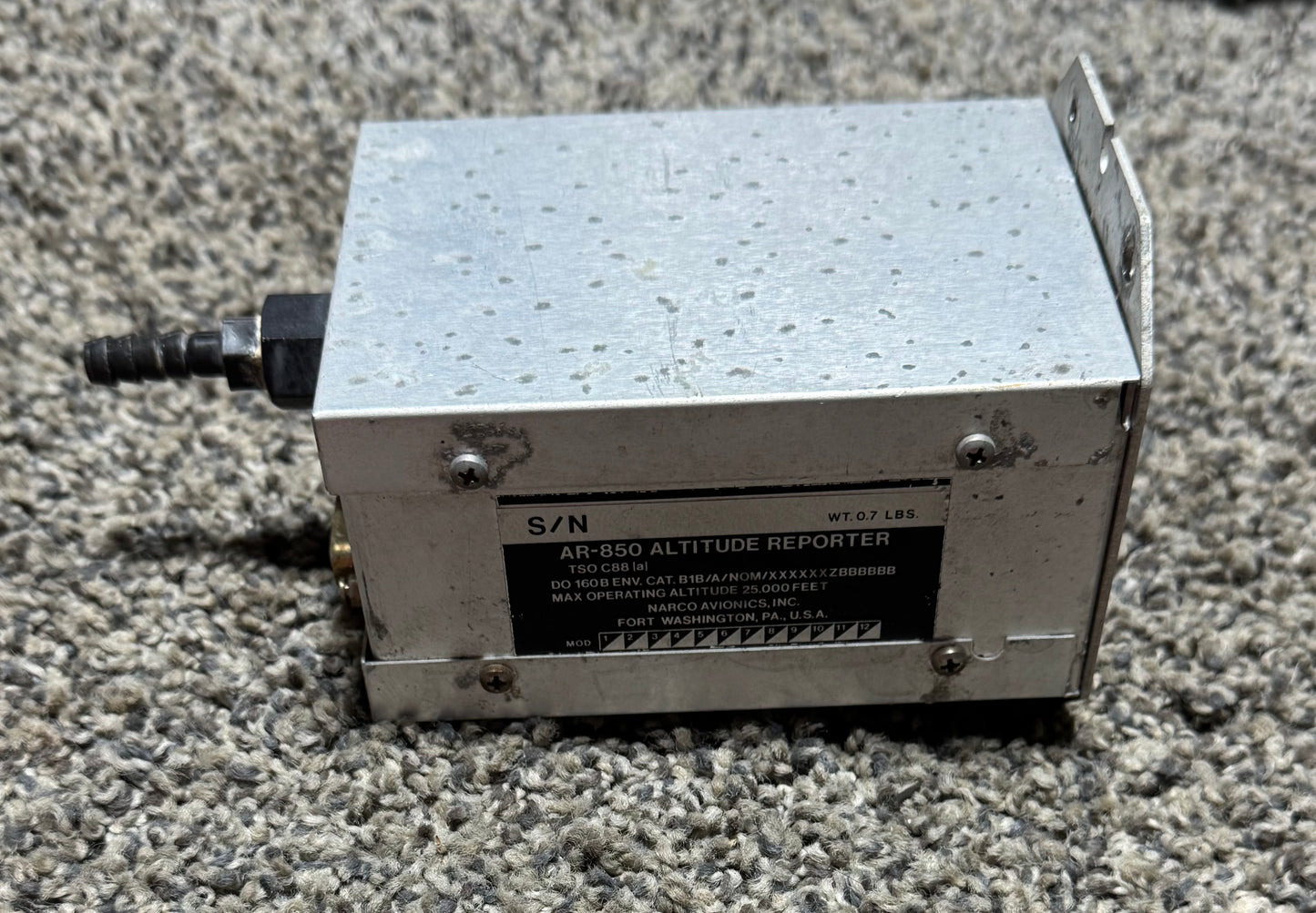 AR-850 Narco Avionics Altitude Reporter