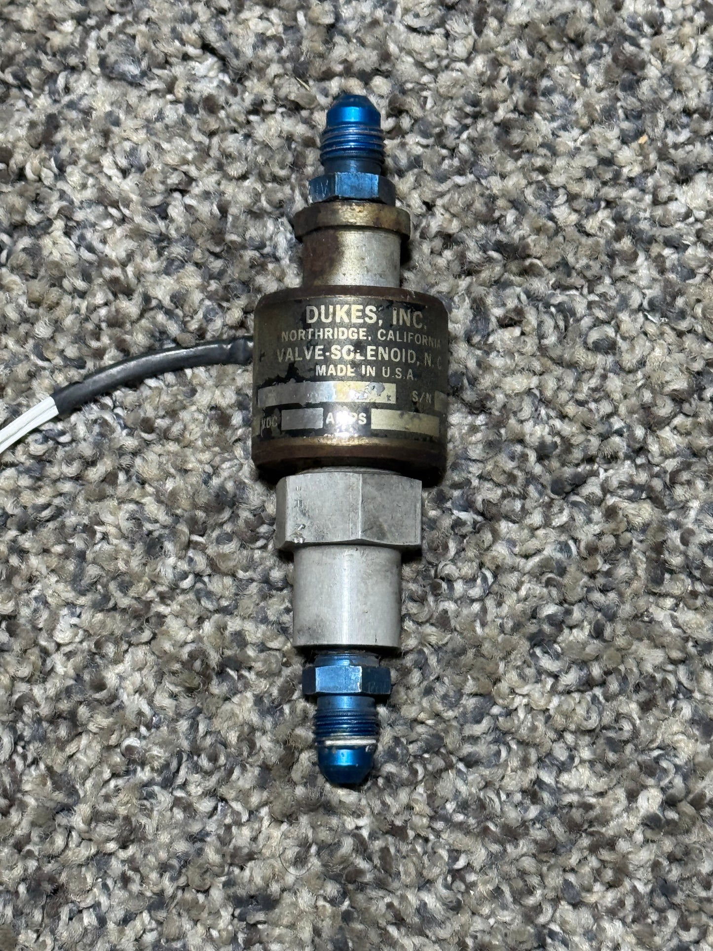 3393-00-91 Piper PA31T Dukes Solenoid Valve (24 Volts)