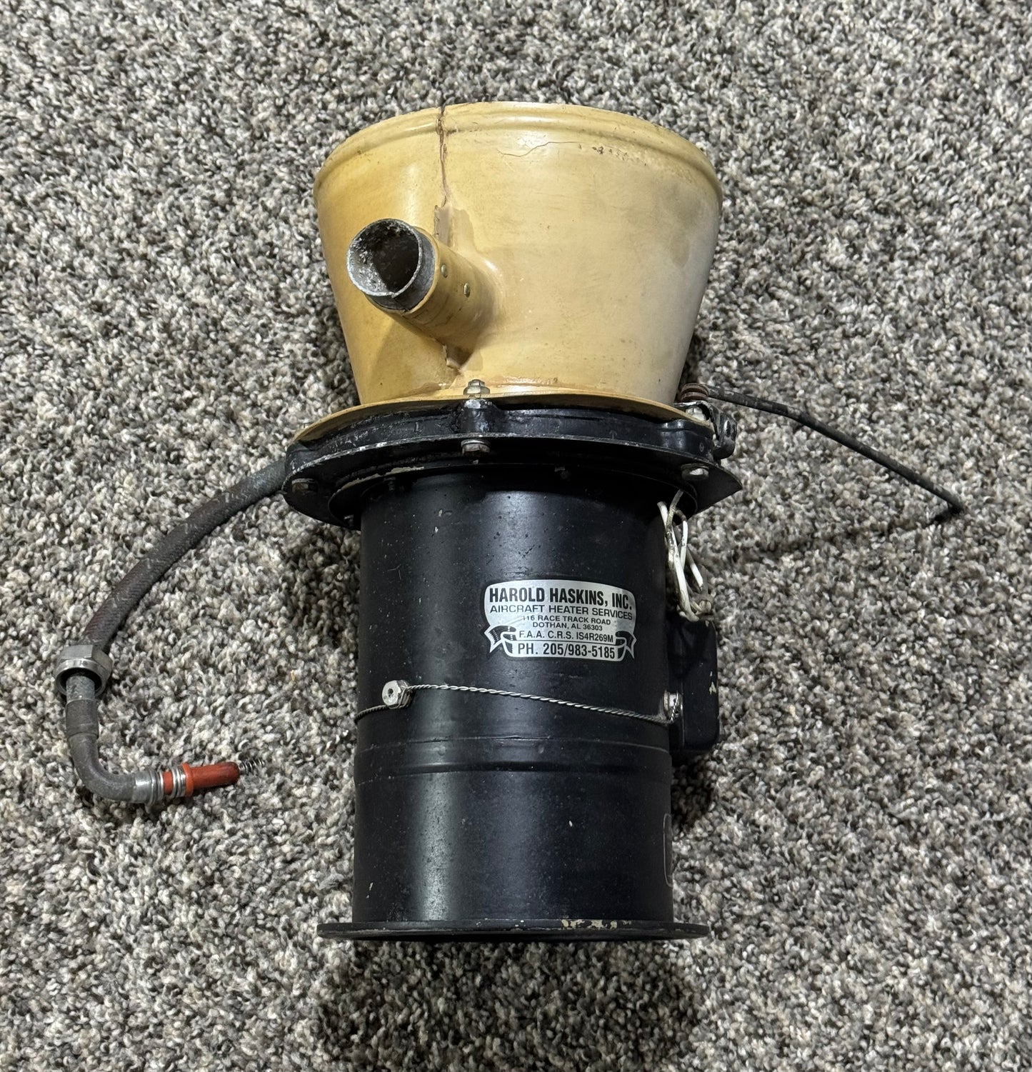 M4861H-1A Dynamic Air Inc. Axial Flow Blower Assembly