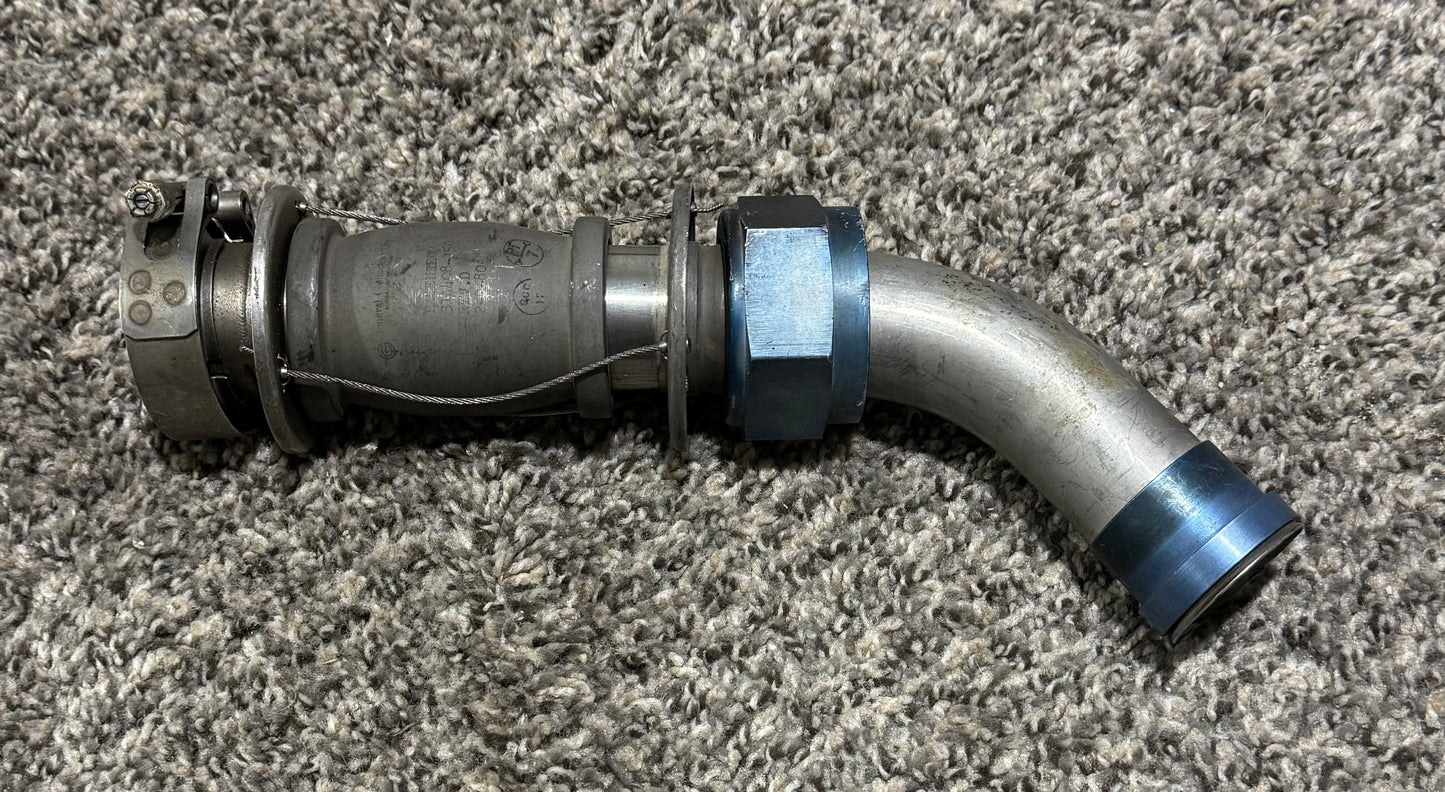 31A408-150-5 Citation 550 Pressurization Line W/ Connector