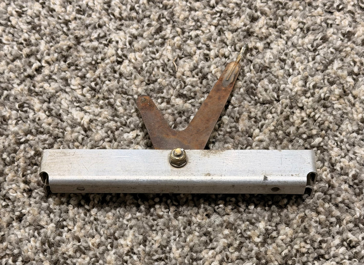 2113046-2 Cessna T210N Mounting Bracket W/ Rudder Trim Arm