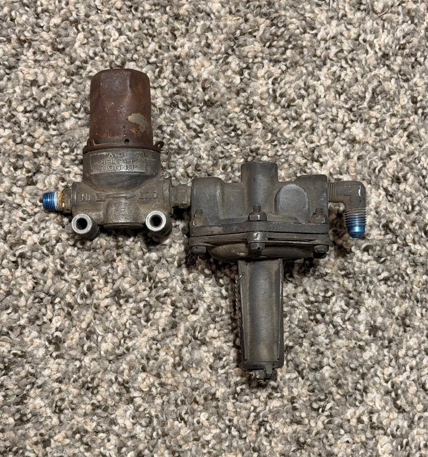450-0P Aero Commander 500B Bendix, Midland Ross Fluid Filter, Fuel Pressure Regulator Assy