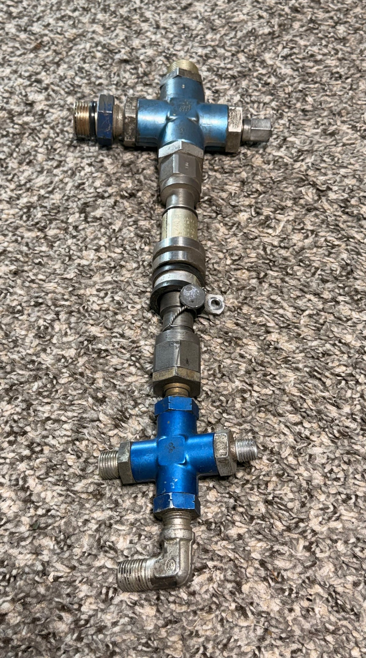 MS28893-C6 Hydraulic Pressure Relief Valve Assembly