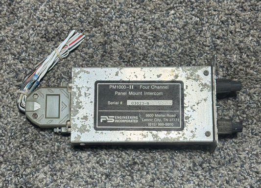 PM1000 Cessna T210N Panel Mount Intercom