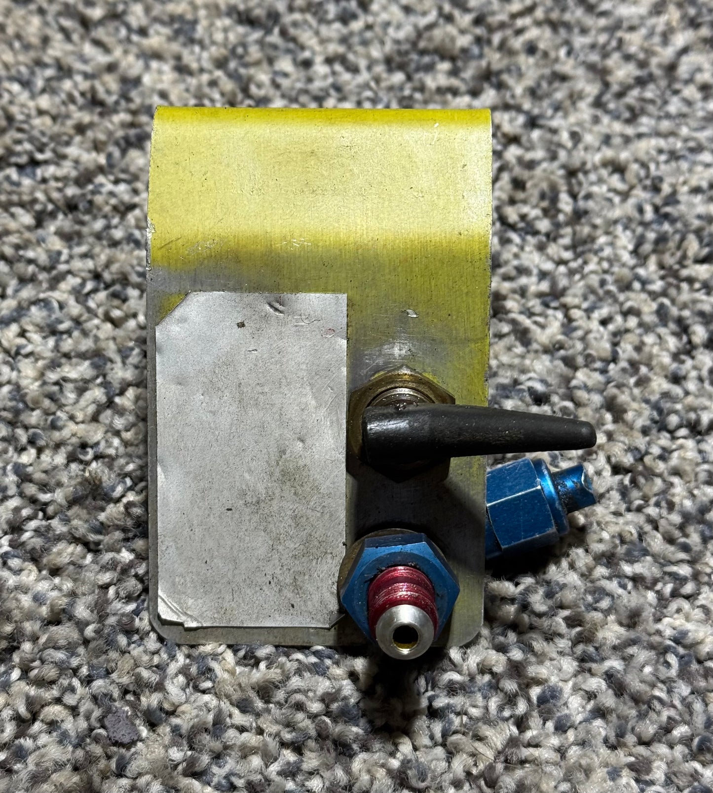 48033-0 PA-31T Hydraulic System Control Valve W/ Bracket Assy